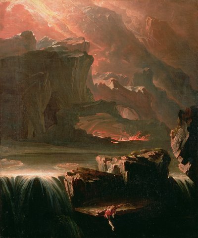 Sadak in Search of the Waters of Oblivion, 1812 by John Martin